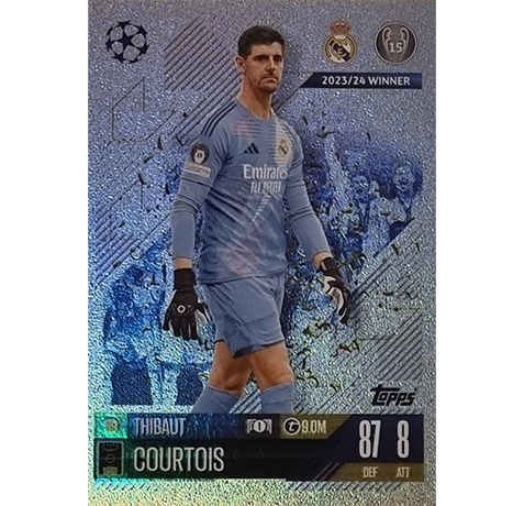 Topps Champions League Match Attax 2024/2025 / 119 Thibaut Courtois