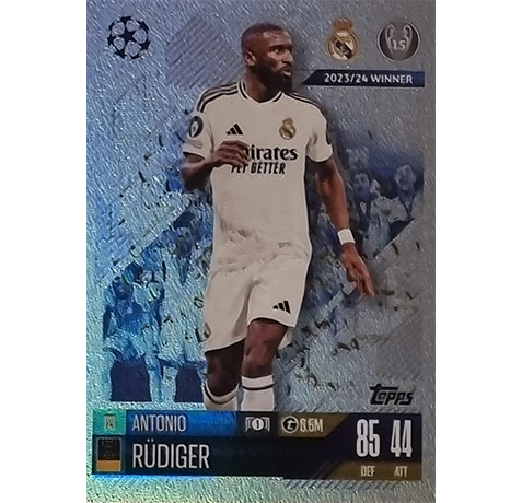 Topps Champions League Match Attax 2024/2025 / 121 Antonio Rüdiger