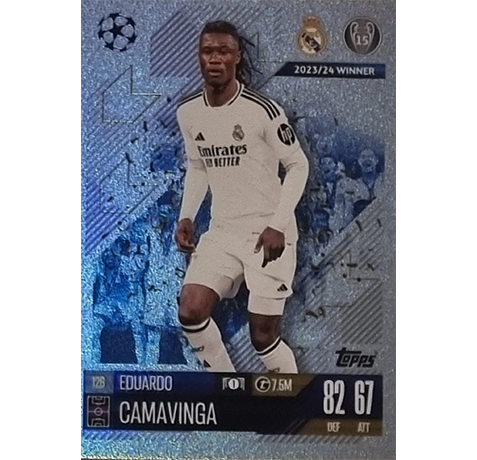 Topps Champions League Match Attax 2024/2025 / 126 Eduardo Camavinga