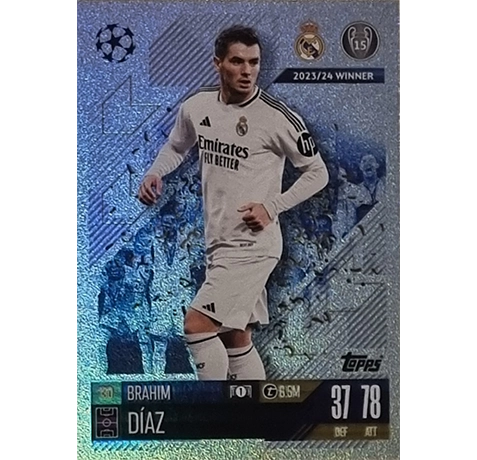 Topps Champions League Match Attax 2024/2025 / 130 Brahim Diaz