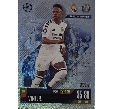 Topps Champions League Match Attax 2024/2025 / 133 Vini Jr.