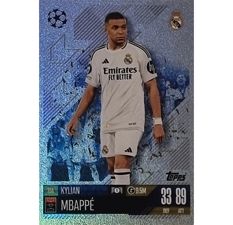 Topps Champions League Match Attax 2024/2025 / 134 Kylian Mbappe