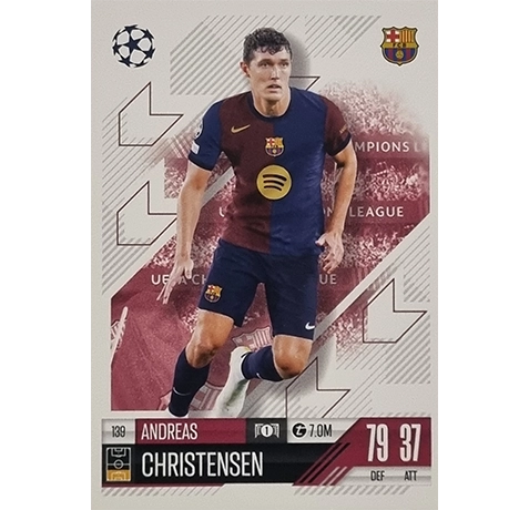 Topps Champions League Match Attax 2024/2025 / 139 Andreas Christensen