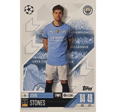 Topps Champions League Match Attax 2024/2025 / 014 John Stones