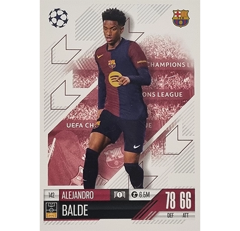 Topps Champions League Match Attax 2024/2025 / 142 Alejandro Balde