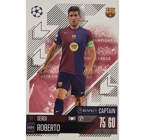 Topps Champions League Match Attax 2024/2025 / 143 Sergi Roberto