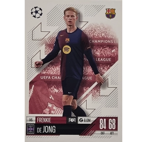 Topps Champions League Match Attax 2024/2025 / 145 Frenkie de Jong