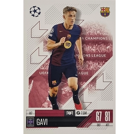 Topps Champions League Match Attax 2024/2025 / 147 Gavi