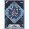 Topps Champions League Match Attax 2024/2025 / 154 Paris Logo / Blau Parallel