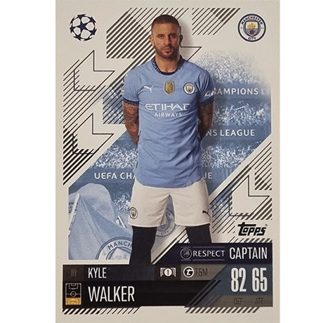 Topps Champions League Match Attax 2024/2025 / 016 Kyle Walker