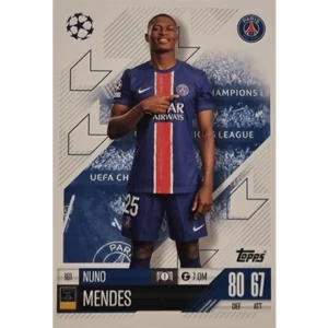 Topps Champions League Match Attax 2024/2025 / 161 Nuno Mendes