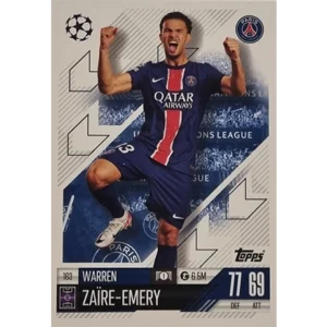 Topps Champions League Match Attax 2024/2025 / 163 Warren Zaire-Emery