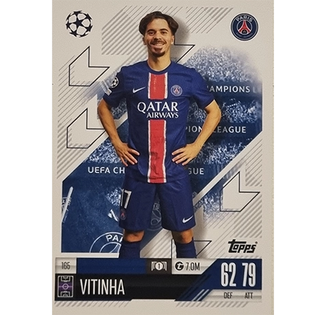 Topps Champions League Match Attax 2024/2025 / 165 Vitinha