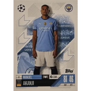 Topps Champions League Match Attax 2024/2025 / 017 Manuel Akanji