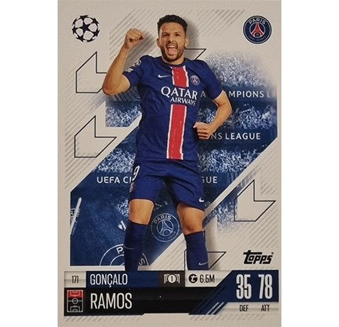 Topps Champions League Match Attax 2024/2025 / 171 Goncalo Ramos