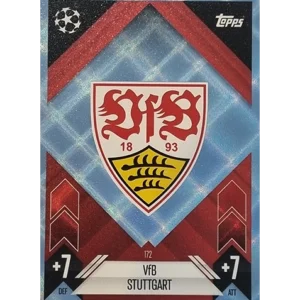 Topps Champions League Match Attax 2024/2025 / 172 VFB Stuttgart Logo / Blau Parallel