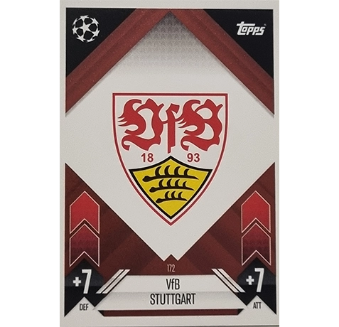 Topps Champions League Match Attax 2024/2025 / 172 VfB Stuttgart Logo