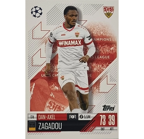 Topps Champions League Match Attax 2024/2025 / 174 Dan-Axel Zagadou