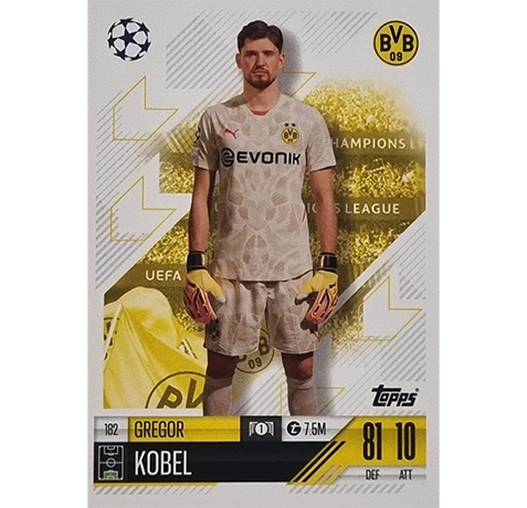 Topps Champions League Match Attax 2024/2025 / 182 Gregor Kobel