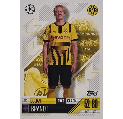 Topps Champions League Match Attax 2024/2025 / 187 Julian Brandt