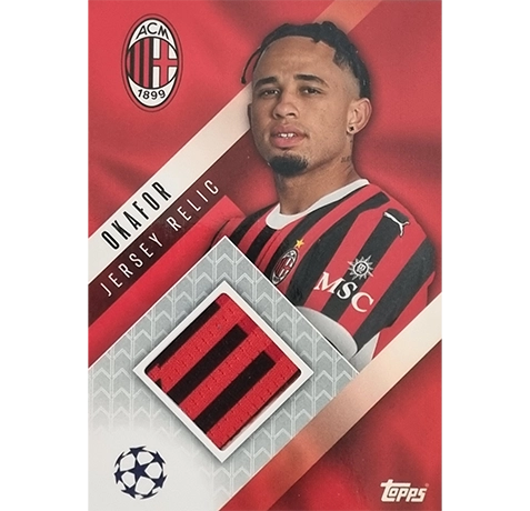 Topps Champions League Match Attax 2024/2025 / JERSEY RELIC / JR-NO / NOAH OKAFOR