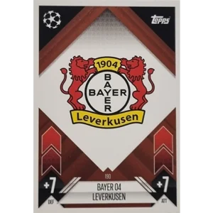 Topps Champions League Match Attax 2024/2025 / 190 Bayer Leverkusen Logo