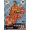 Topps Champions League Match Attax 2024/2025 / 191 Lukas Hradecky / Blau Parallel