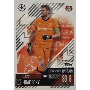 Topps Champions League Match Attax 2024/2025 / 191 Lukas Hradecky