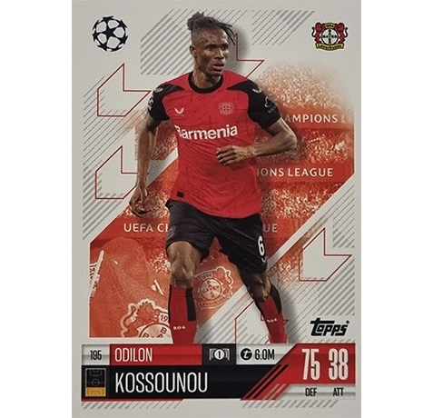 Topps Champions League Match Attax 2024/2025 / 195 Odilon Kossounou