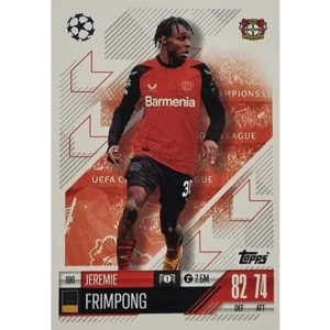 Topps Champions League Match Attax 2024/2025 / 196 Jeremie Frimpong