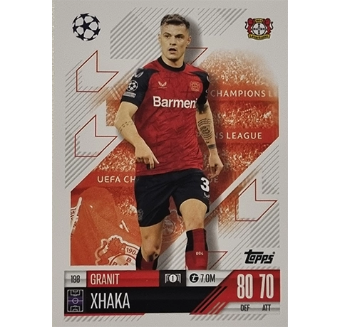 Topps Champions League Match Attax 2024/2025 / 198 Granit Xhaka