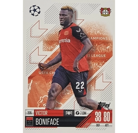 Topps Champions League Match Attax 2024/2025 / 205 Victor Boniface