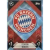 Topps Champions League Match Attax 2024/2025 / 208 Bayern München Logo/ Blau Parallel