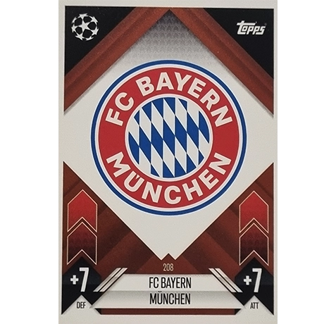 Topps Champions League Match Attax 2024/2025 / 208 Bayern München Logo