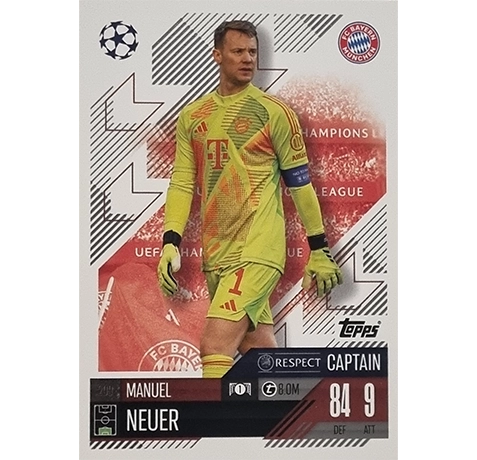 Topps Champions League Match Attax 2024/2025 / 209 Manuel Neuer