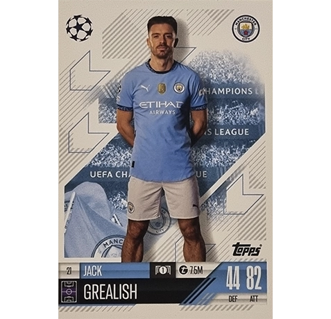 Topps Champions League Match Attax 2024/2025 / 021 Jack Grealish