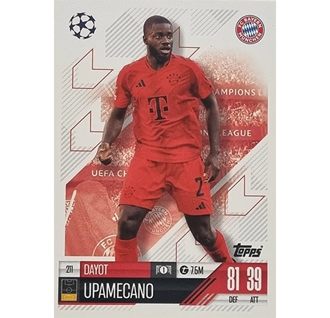 Topps Champions League Match Attax 2024/2025 / 211 Dayot Upamecano