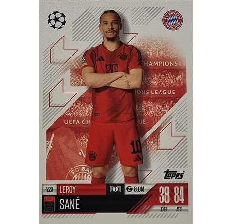 Topps Champions League Match Attax 2024/2025 / 223 Leroy Sane