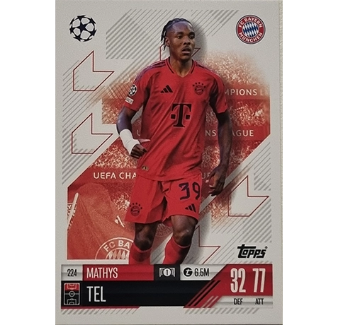 Topps Champions League Match Attax 2024/2025 / 224 Mathys Tel