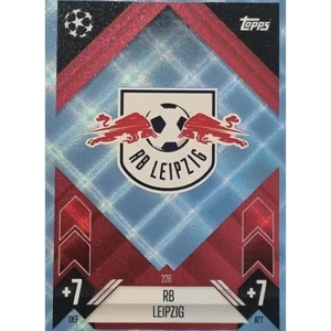 Topps Champions League Match Attax 2024/2025 / 226 RB Leipzig Logo / Blau Parallel