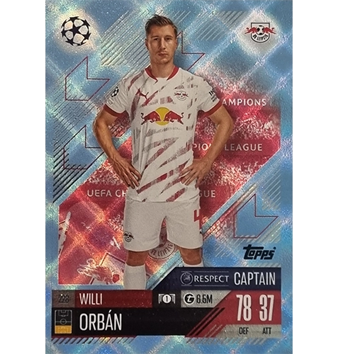 Topps Champions League Match Attax 2024/2025 / 228 Willi Orban / Blau Parallel