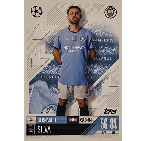 Topps Champions League Match Attax 2024/2025 / 023 Bernardo Silva