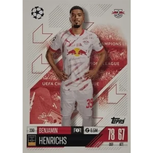 Topps Champions League Match Attax 2024/2025 / 230 Benjamin Henrichs