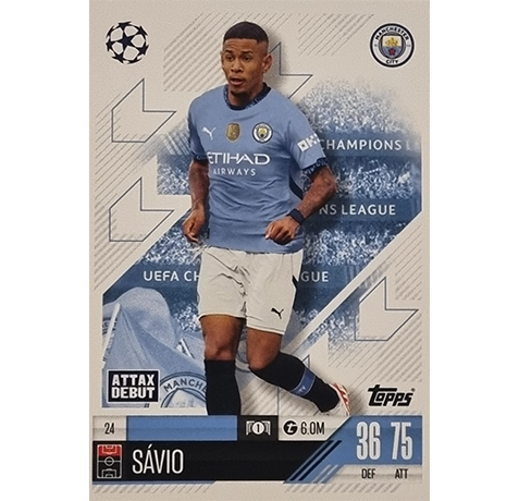 Topps Champions League Match Attax 2024/2025 / 024 Savio