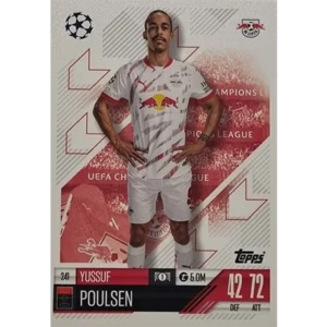 Topps Champions League Match Attax 2024/2025 / 241 Yussuf Poulsen