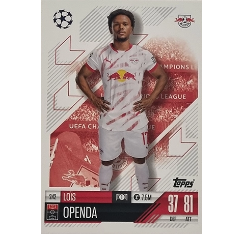 Topps Champions League Match Attax 2024/2025 / 242 Lois Openda