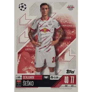 Topps Champions League Match Attax 2024/2025 / 243 Benjamin Sesko