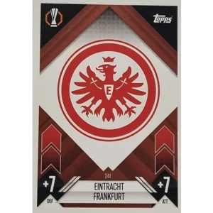 Topps Champions League Match Attax 2024/2025 / 244 Eintracht Frankfurt Logo