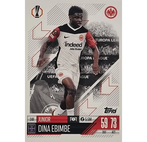 Topps Champions League Match Attax 2024/2025 / 248 Junior Dina Ebimbe