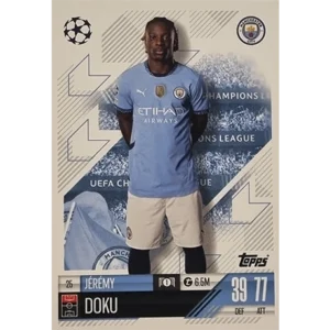 Topps Champions League Match Attax 2024/2025 / 025 Jeremy Doku